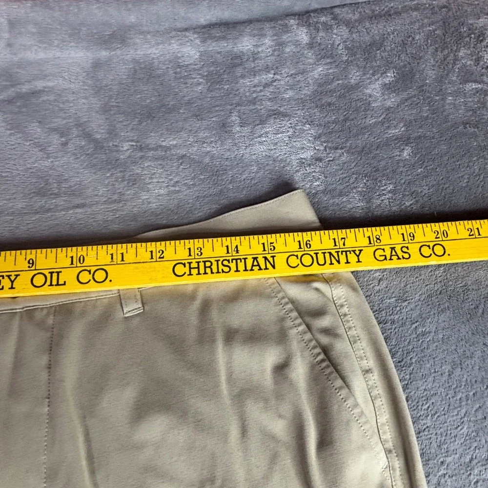 Free Fly Pants Mens 32x30 Khaki Repreve Organic Cotton Stretch Performance Chino